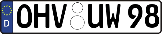 OHV-UW98