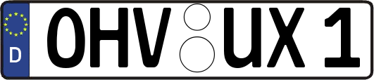 OHV-UX1