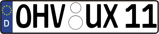 OHV-UX11