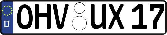 OHV-UX17