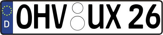 OHV-UX26