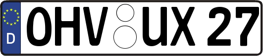OHV-UX27