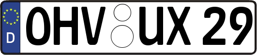 OHV-UX29