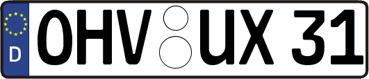OHV-UX31
