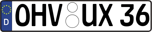 OHV-UX36