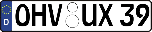 OHV-UX39