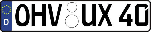 OHV-UX40