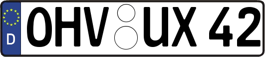 OHV-UX42