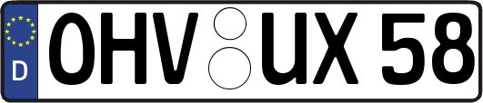 OHV-UX58