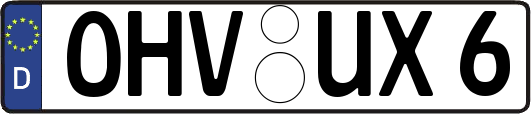 OHV-UX6