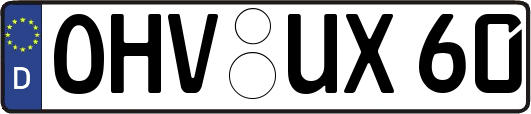 OHV-UX60