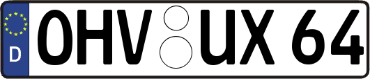 OHV-UX64