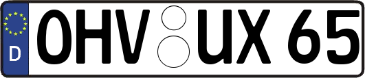 OHV-UX65