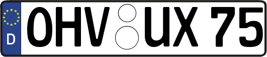 OHV-UX75