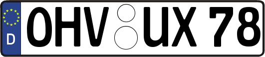 OHV-UX78
