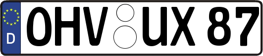 OHV-UX87