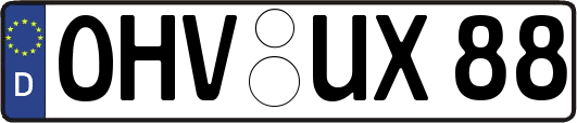 OHV-UX88