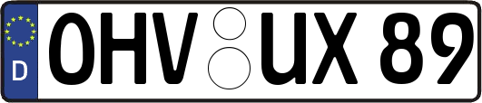 OHV-UX89