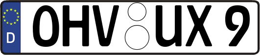 OHV-UX9