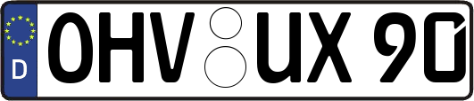 OHV-UX90