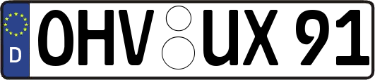 OHV-UX91