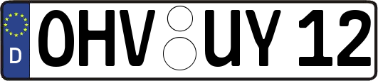 OHV-UY12