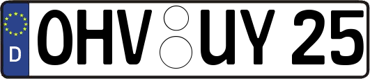 OHV-UY25