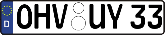 OHV-UY33