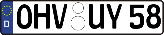 OHV-UY58