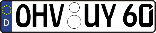 OHV-UY60