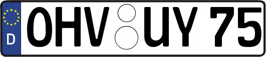 OHV-UY75