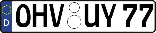 OHV-UY77