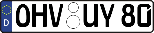 OHV-UY80