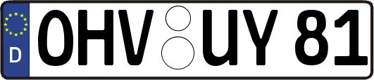 OHV-UY81