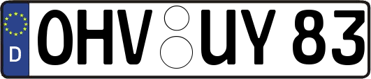 OHV-UY83