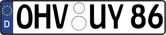 OHV-UY86