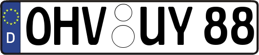 OHV-UY88