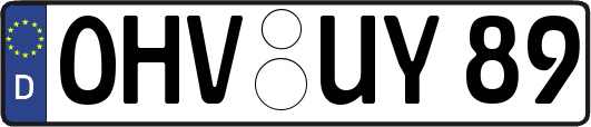 OHV-UY89