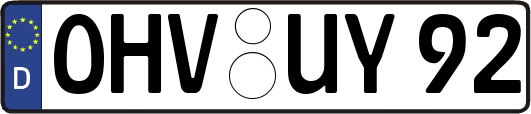 OHV-UY92