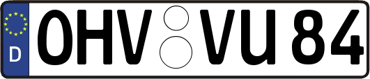 OHV-VU84