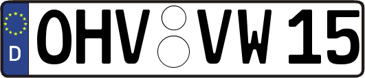 OHV-VW15