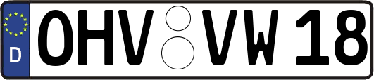 OHV-VW18