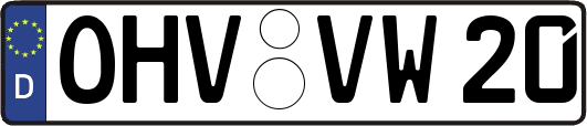 OHV-VW20