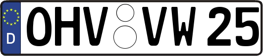 OHV-VW25