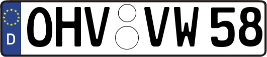 OHV-VW58
