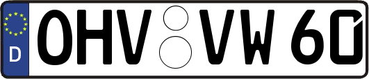 OHV-VW60