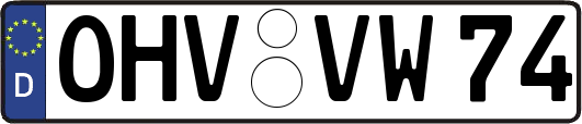 OHV-VW74