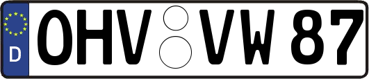 OHV-VW87