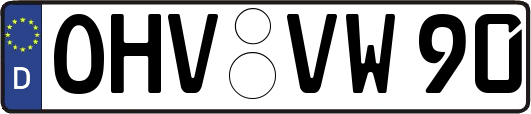 OHV-VW90