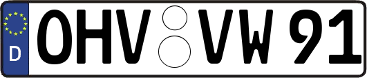 OHV-VW91